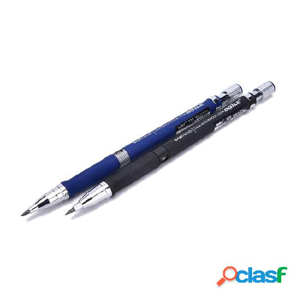 Wholesale- 1pc 2b 2.0 mm blue black lead holder pen