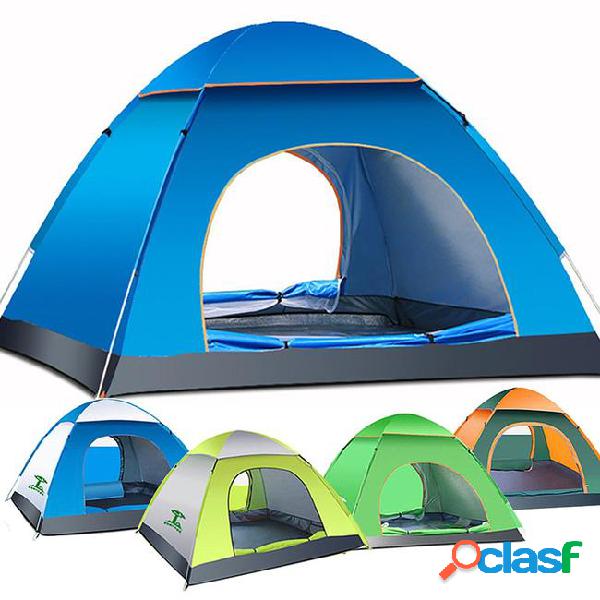 Wholesale- 1pcs 3-4 person automatic quick opening tent