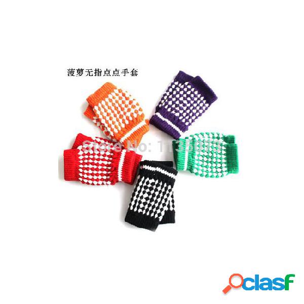 Wholesale-2 pairs new winter cotton warmth gloves beauty