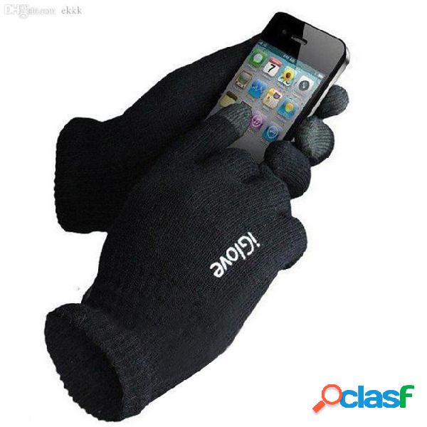 Wholesale-2 pieces/pair iglove screen touch gloves warm