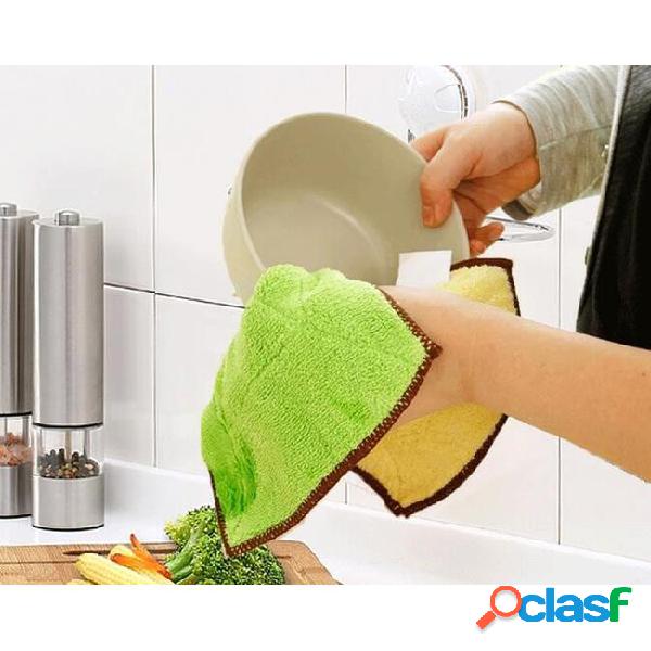Wholesale 200pcs kitchen cleaning wipes rag double magic