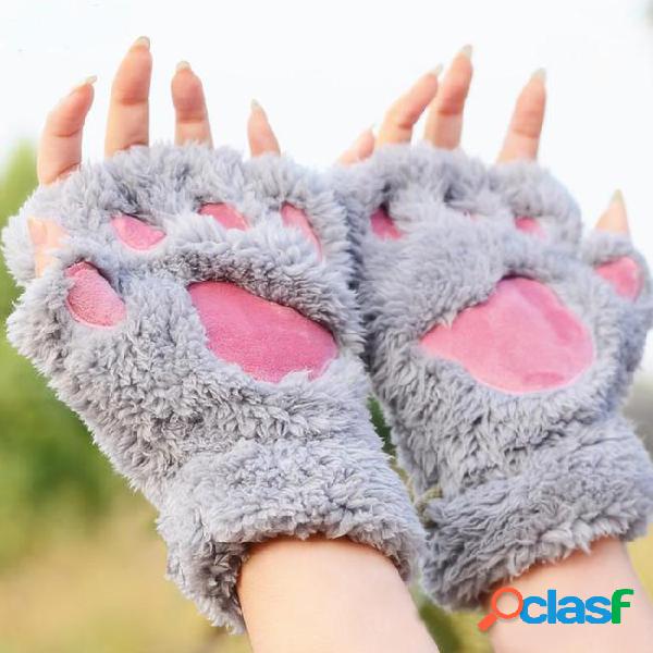 Wholesale- 2016 hot fluffy bear/cat plush paw/claw