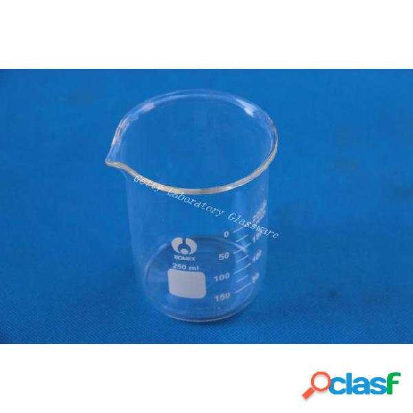 Wholesale- 250 ml lab glass beaker, with wide mouth, pyrex