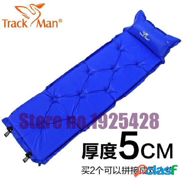 Wholesale- 5cm thick trackman automatic inflatable mattress