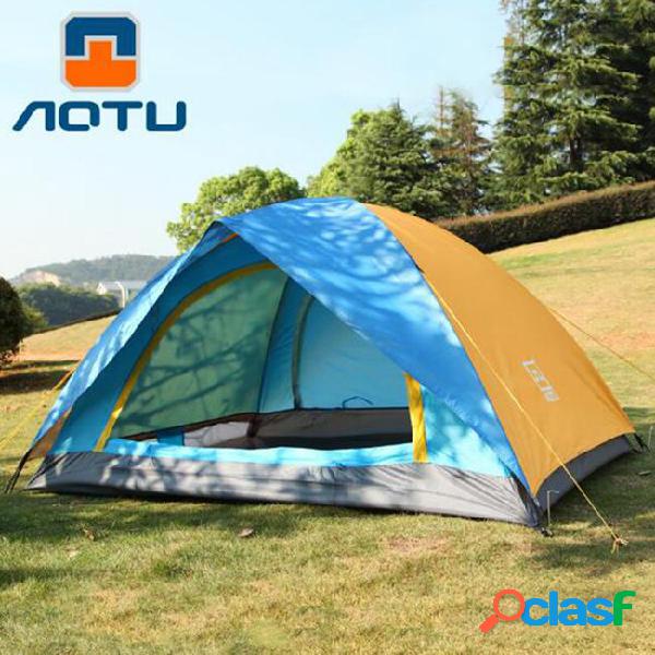 Wholesale- aotu waterproof camping tent 2 person double