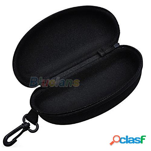 Wholesale-black portable cute style hard zipper case box for