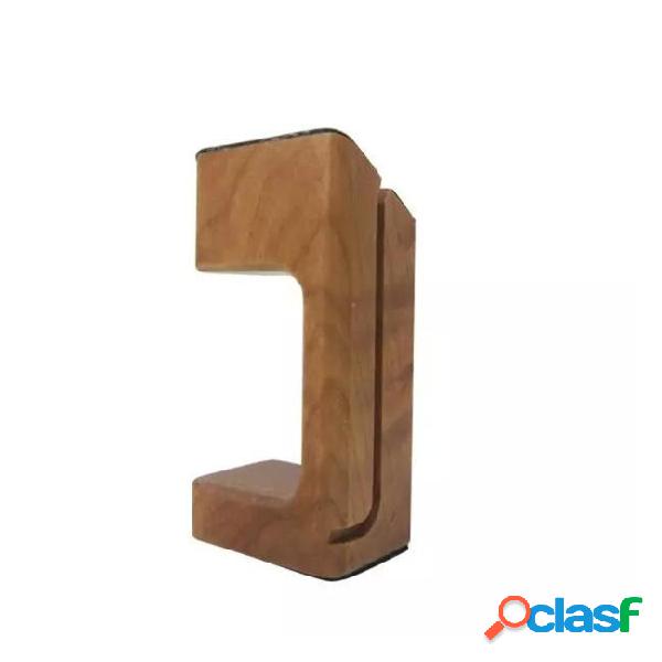 Wholesale-cherry wooden rechargeable stand for apple watch