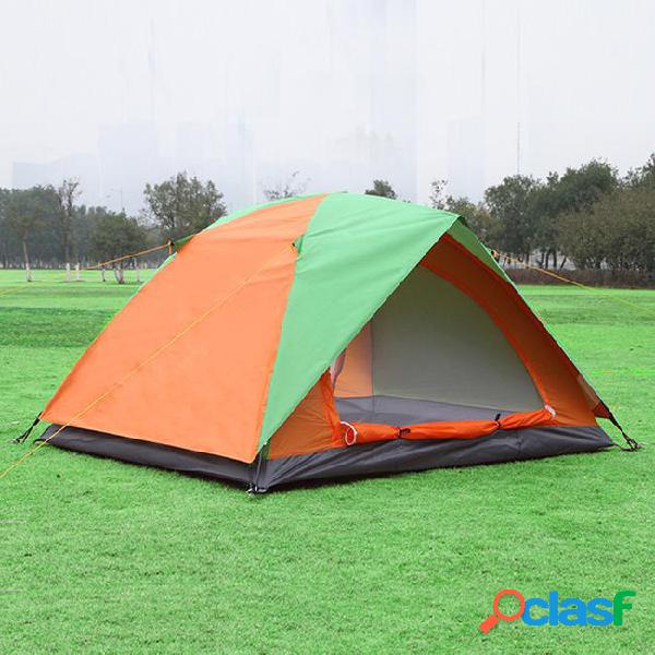 Wholesale- double layer 2 person outdoor camping tent glass