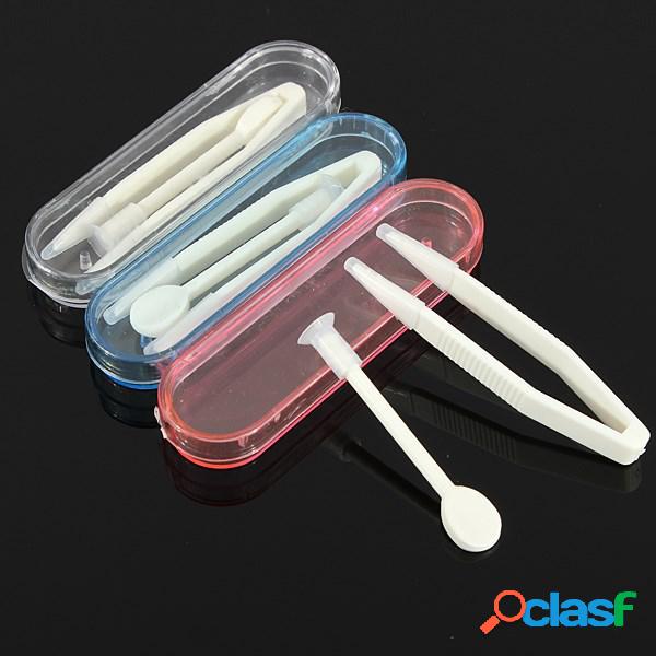 Wholesale-easy carry contact lens inserter remover soft tip