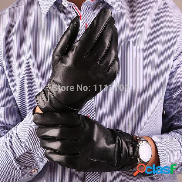 Wholesale-fashion mens leather gloves made in china