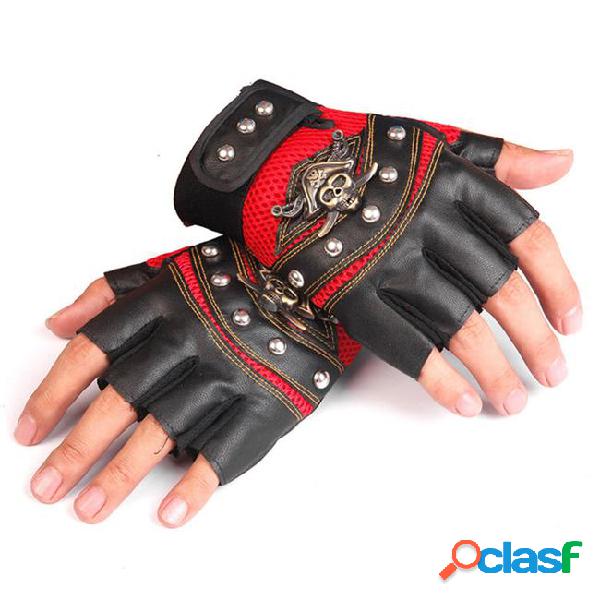 Wholesale- fitness half finger gloves exercise weightlifting