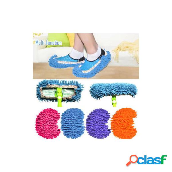 Wholesale floor dust cleaning slipper multifunction