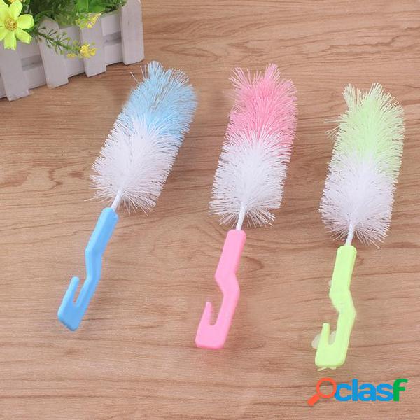 Wholesale food grade baby milk bottle cleaning brush with