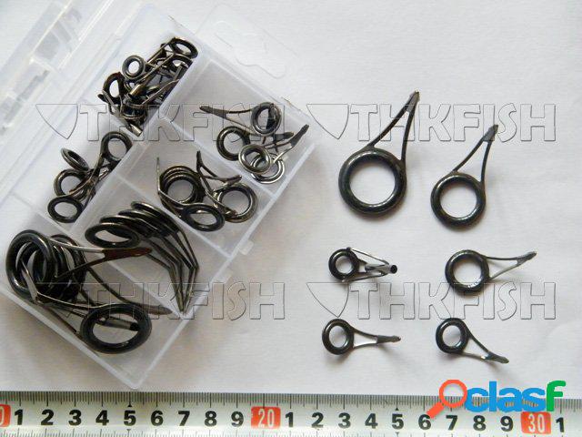Wholesale-free air post! (35pcs in 1box) spinning rod guides