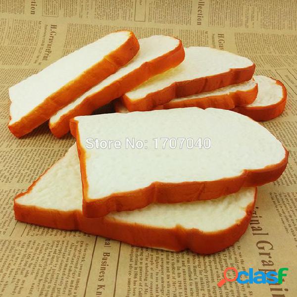 Wholesale-jumbo squishy sliced toast toy soft bread scented