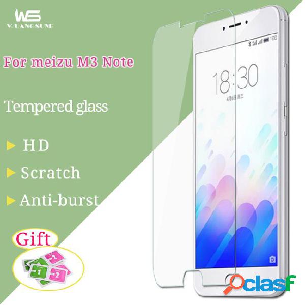 Wholesale-meizu m3 note tempered glass screen protector