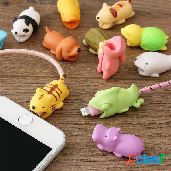 Wholesale mini cute cable bite charger cable protector savor