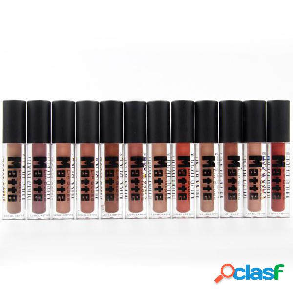 Wholesale- miss rose matte tint liquid lipstick 12colors