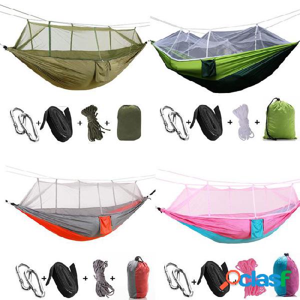 Wholesale-multi-color hammock travel camping single person