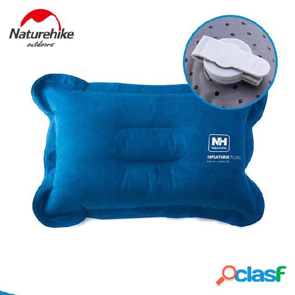 Wholesale- naturehike suede camping pillow inflatable air