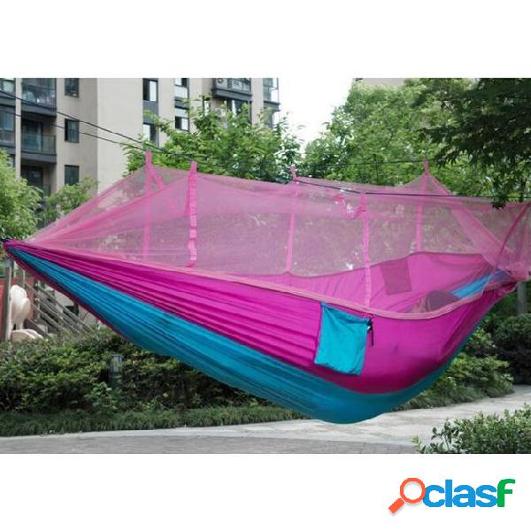 Wholesale-outdoor dense netted hammock parachute for hiker
