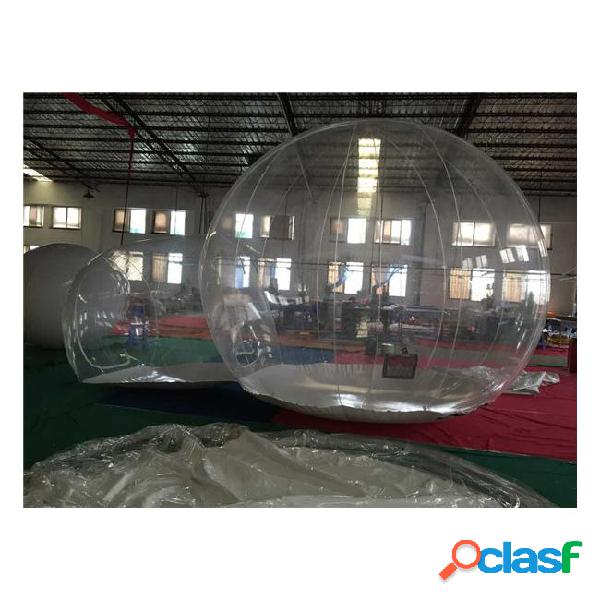 Wholesale- outdoor transparent inflatable bubble tent clear
