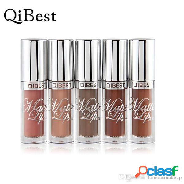Wholesale price ! top quality qibest matte lipgloss 24