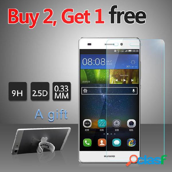 Wholesale-screen protector tempered glass cover for huawei