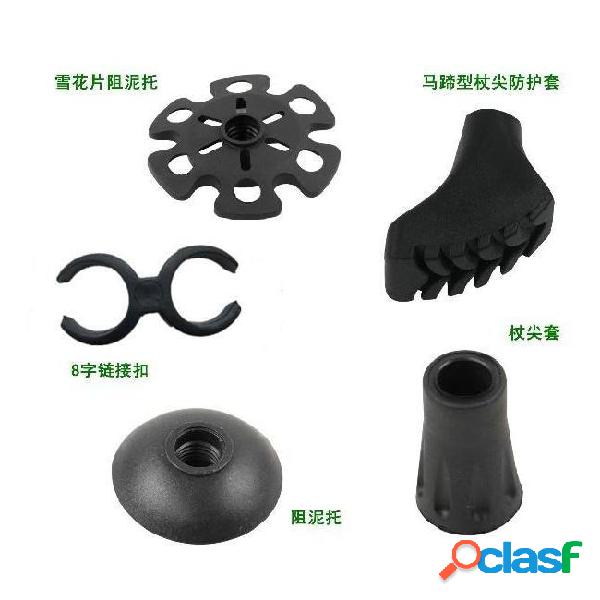 Wholesale walking stick accessories spare parts snow mud