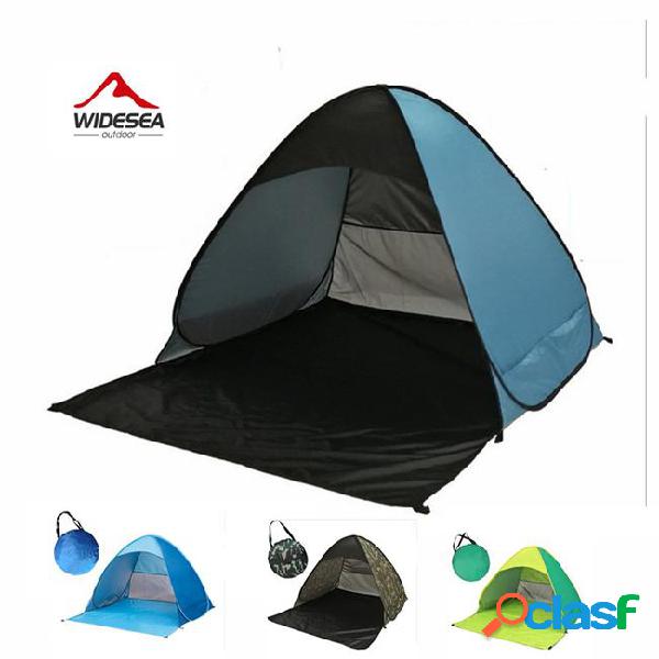 Wholesale- widesea pop up open beach tent 2-3 person