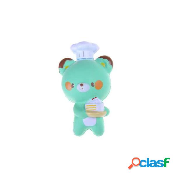 Wholesales jumbo panda 14cm cell phone strap chef pastry