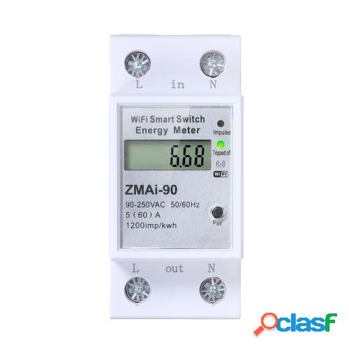 Wifi Smart Home Energy Monitor Medidor de electricidad en