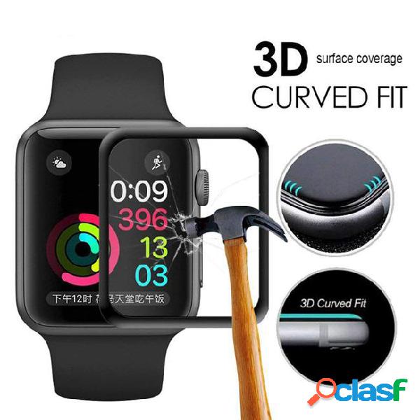 With package 3d curved full cover 40mm 44mm screen tempered
