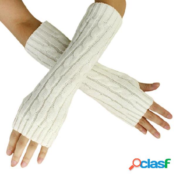 Women gloves stylish hand warmer winter gloves women arm