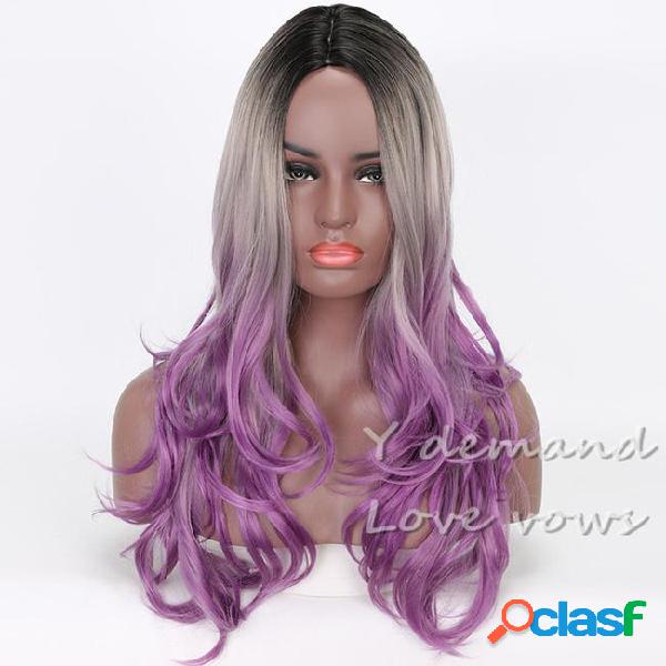 Women wigs natural cheap hair wigs curly long synthetic wigs