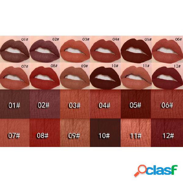 Women's fashion brand miss rose colour makeup 12 color matte
