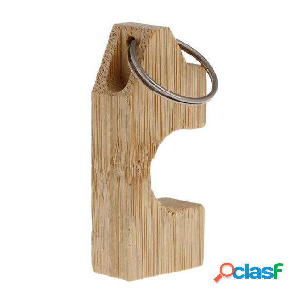 Wooden fly fishing rod rack holder magnetic rod guard hanger