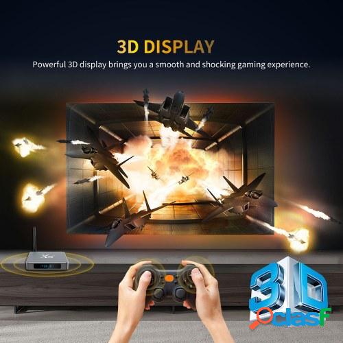 X96 X9 Android 9.0 Smart TV Box Amlogic S922X 4GB / 32GB