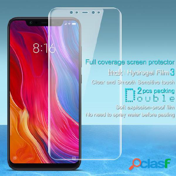Xiaomi mi8 screen protector imak hydrogel iii front&back