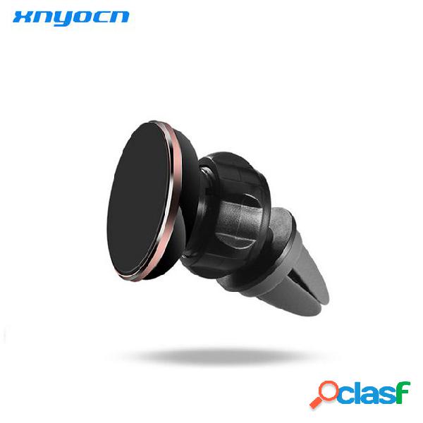 Xnyocn magnet car phone holder air vent outlet rotatable