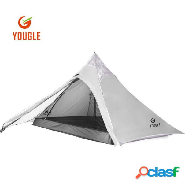 Yougle 20d double layer ultralight waterproof three person