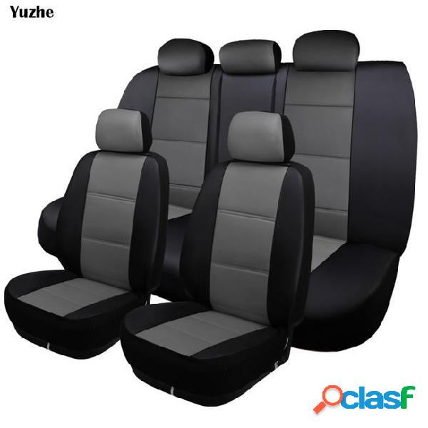 Yuzhe universal auto leather car seat cover for corolla rav4