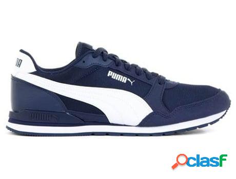 Zapatillas Deportivas PUMA St Runner V3 Mesh (Blanco, Azul