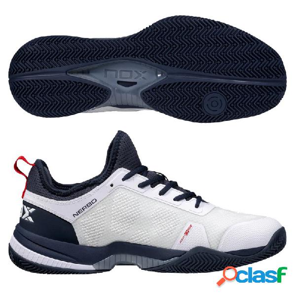 Zapatillas nox nerbo blanco azul 45