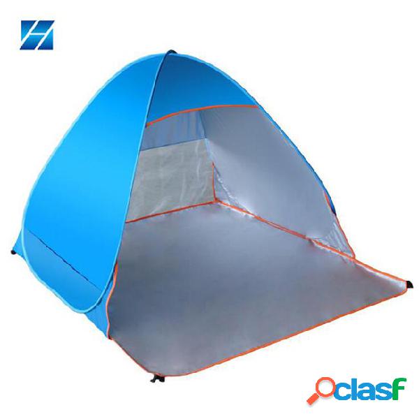 Zhihui outdoor awning uv sun shade fishing tent 2-3 people