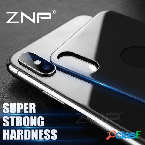 Znp full cover screen protector for iphone x 7 8 plus 10