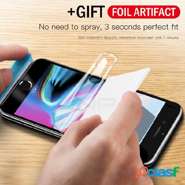 Znp soft full cover screen protector for iphone x 10 6 6s 7
