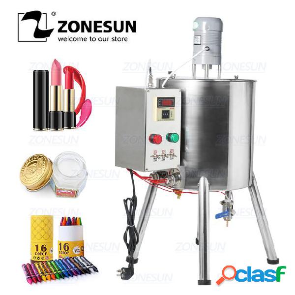 Zonesun lipstick heating stirring filling machine with