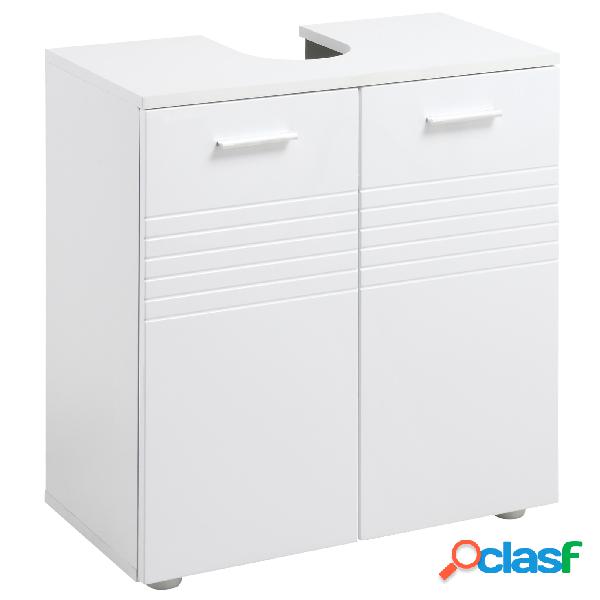kleankin Mueble para Debajo del Lavabo Armario de Baño