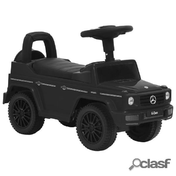 vidaXL Coche para niños Mercedes Benz G63 negro